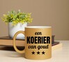 foto 4 Gouden glitter mok! Voor een koerier van goud.
