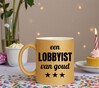 foto 4 Gouden glitter mok! Voor een lobbyist van goud.