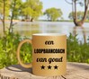 foto 2 Gouden glitter mok! Voor een loopbaancoach van goud.
