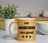 foto 2 Gouden glitter mok! Voor een magnetiseur van goud.