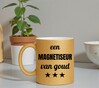 foto 4 Gouden glitter mok! Voor een magnetiseur van goud.