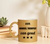 foto 4 Gouden glitter mok! Voor een manueel therapeut van goud.