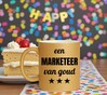 foto 2 Gouden glitter mok! Voor een marketeer van goud.