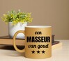 foto 2 Gouden glitter mok! Voor een masseur van goud.