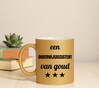 foto 2 Gouden glitter mok! Voor een onderwijsassistent van goud.