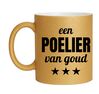 foto 1 Gouden glitter mok! Voor een poelier van goud.