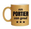 foto 1 Gouden glitter mok! Voor een portier van goud.