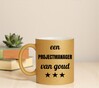 foto 2 Gouden glitter mok! Voor een projectmanager van goud.