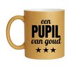 foto 1 Gouden glitter mok! Voor een pupil van goud.