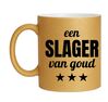 foto 1 Gouden glitter mok! Voor een slager van goud.