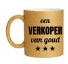 foto 1 Gouden glitter mok! Voor een verkoper van goud.