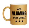foto 1 Gouden glitter mok! Voor een vlaming van goud.