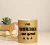 foto 4 Gouden glitter mok! Voor een vloerlegger van goud.