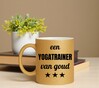 foto 4 Gouden glitter mok! Voor een yogatrainer van goud.