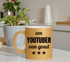 foto 3 Gouden glitter mok! Voor een youtuber van goud.