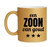 foto 1 Gouden glitter mok! Voor een zoon van goud.