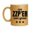 foto 1 Gouden glitter mok! Voor een zzp'er van goud.