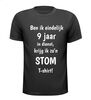 foto 1 Grappig jubileum shirt 9 Jaar perfect cadeau voor collega’s met humor