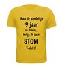 foto 15 Grappig jubileum shirt 9 Jaar perfect cadeau voor collega’s met humor