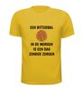 foto 15 Grappig typisch Nederlands T-shirt een bittterbal in de morgen is een dag zonder zorgen