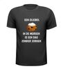 Grappig typisch nederlands t-shirt een oliebol in de morgen is een dag zonder zorgen