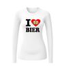 foto 6 I love bier shirt met bierpullen lange mouw