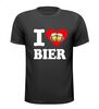 I love bier shirt met bierpullen