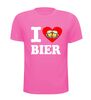 foto 11 I love bier shirt met bierpullen