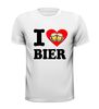 foto 13 I love bier shirt met bierpullen