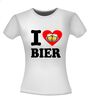 foto 14 I love bier shirt met bierpullen