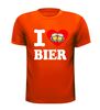 foto 9 I love bier shirt met bierpullen