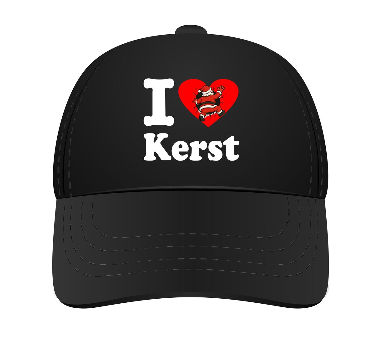 I love kerst de cap voor echte kerstliefhebbers