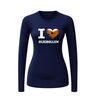 foto 7 I love oliebollen shirt met oliebol print lange mouwen shirt