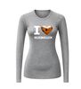 foto 8 I love oliebollen shirt met oliebol print lange mouwen shirt