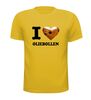 foto 15 I love oliebollen shirt met oliebol print