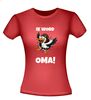 foto 4 Ik word oma! ooievaar die uit T-shirt krijpt