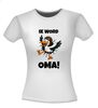 foto 7 Ik word oma! ooievaar die uit T-shirt krijpt