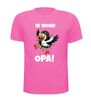 foto 6 Ik word opa! ooievaar die uit T-shirt krijpt