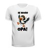 foto 7 Ik word opa! ooievaar die uit T-shirt krijpt