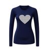 foto 7 Longsleeve met glitter zilveren hart shine in silver