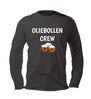 foto 1 Oliebollen crew unisex longsleeve met vrolijke oliebollen print