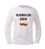 foto 4 Oliebollen crew unisex longsleeve met vrolijke oliebollen print