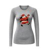 foto 8 Shirt lange mouw kerstman kruipt in T-shirt