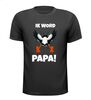 Shirtje ik word papa crashende ooievaar