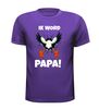 foto 2 Shirtje ik word papa crashende ooievaar