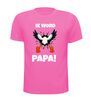 foto 6 Shirtje ik word papa crashende ooievaar