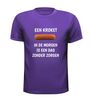 foto 3 T-shirt een kroket in de morgen is een dag zonder zorgen grappig Nederlands shirt