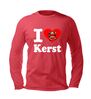 foto 3 T-shirt I love kerst met kerstman Lange mouw