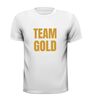 foto 13 Team gold stijlvol t-shirt met gouden opdruk