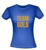 foto 6 Team gold stijlvol t-shirt met gouden opdruk
